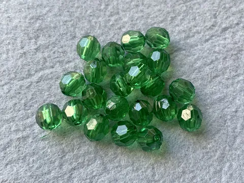 Бусины гранённые - 10мм