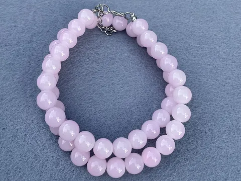 Розовый Кварц прессованный-10мм