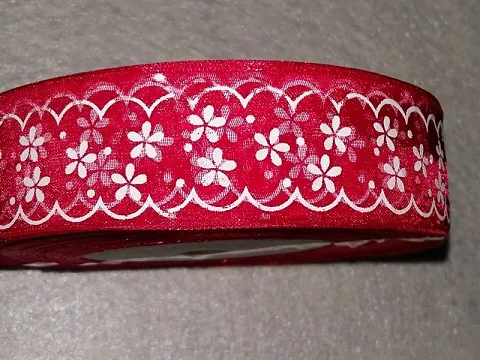 Лента органза"Цветок"-2.5см
