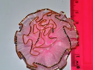 Квітка з органзи