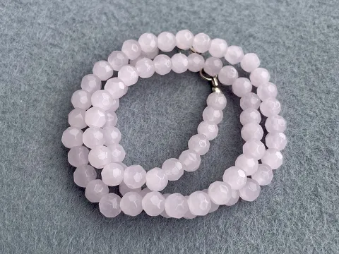 Кварц розовый-6мм