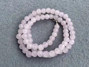 Кварц розовый-6мм