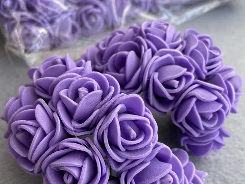 Розы из фоамирана ø2-2,5см