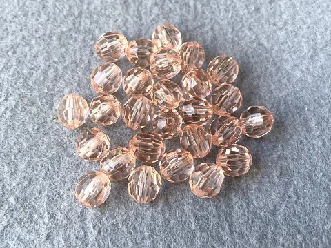 Бусины гранённые - 10мм