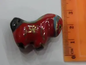 бусина фарфоровая