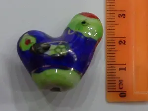 бусина фарфоровая