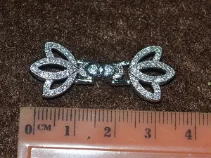 Застежка Родированная