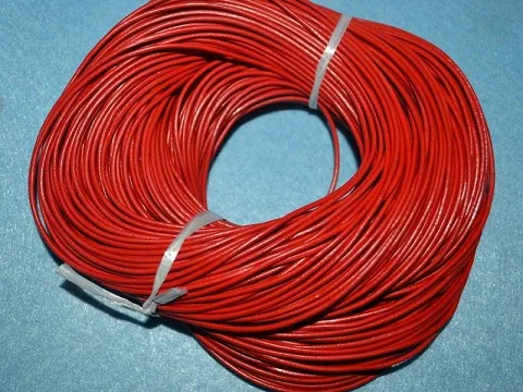 Шкіряний шнур-10метрів