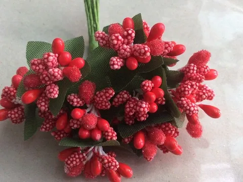 Тичинки на гілочках