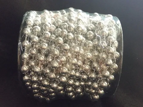 Жемчуг фиксированный на ните