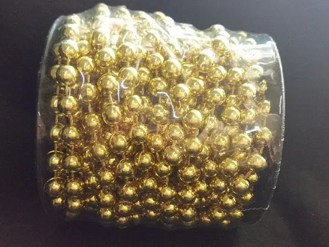 Жемчуг фиксированный на ните