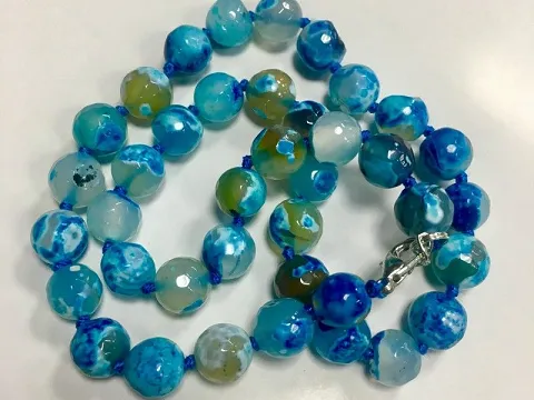 Агат гранённый