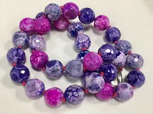 Агат гранённый