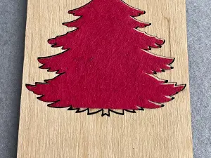 Подвеска из фанеры