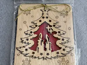 Подвеска из фанеры