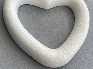 Заготівля з пінопласту-серце 19см