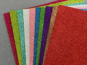 Фом А4- 2мм- Глиттерный