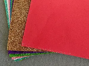 Фом А4- 2мм- Глиттерный