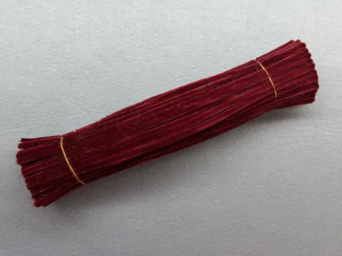 Синельний дріт 1 уп (90 шт) - Бордовий