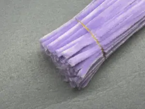 Синельний дріт 1 уп (90 шт) - Світло бузковий