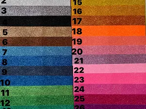 Фом глитерный А4