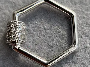 Замок карабин винтовой