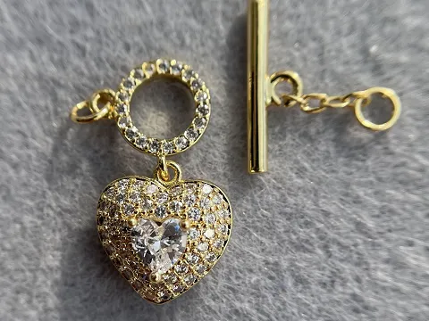 Застежка-тогл с подвеской