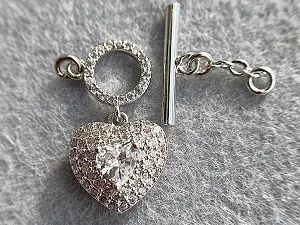 Застежка-тогл с подвеской