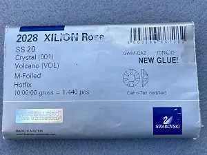 Клеевые стразы Swarovski(HotFix) ss 20 /100шт