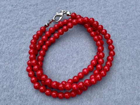 Коралл прессованный-6мм