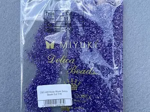 Бісер Японський MIYUKI Delica CUT-DBС-906, 11/0-50гр