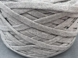 Бавовняний шнур,Сірий,7мм,100 метрів