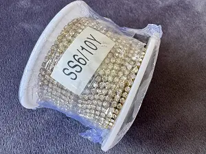 Лента стразовая SS 6 crystal