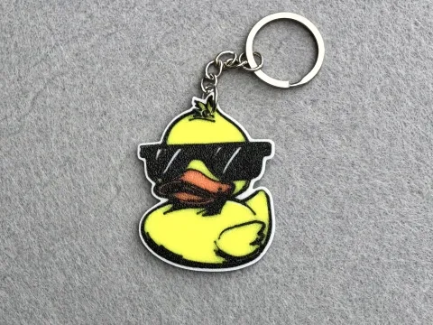 Брелок Утка— 10 шт