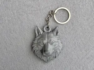 Брелок Волк — 1 шт