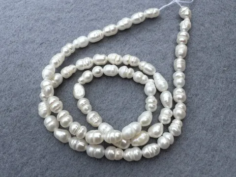 Жемчуг Речной 4 * 6 мм