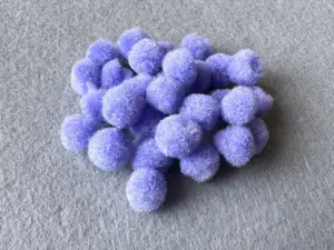 Бусины текстильные - 1.5см (1000шт)