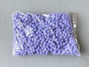 Намистини текстильні - 1.5см (1000шт)