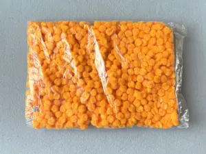 Намистини текстильні - 1.5см (1000шт)