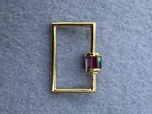 Замок карабин винтовой