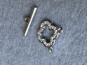 Застежка - тогл с кольцом для подвески