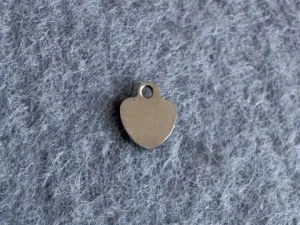 Подвеска Сердце 6 мм - 10 шт