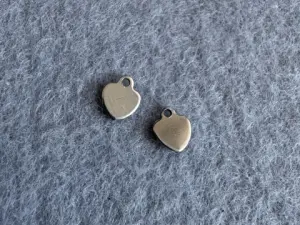 Подвеска Сердце 6 мм - 10 шт