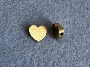 Бусина Серце для гравіювання