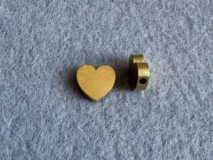 Бусина Сердце для гравировки