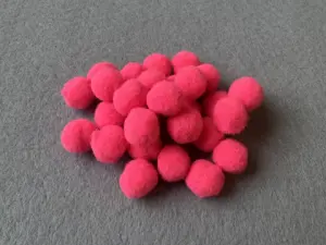 Намистини текстильні люкс - 1.5см (1000шт)