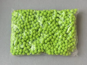 Бусины текстильные люкс - 1.5см (1000шт)