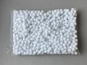 Бусины текстильные люкс - 1.5см (1000шт)