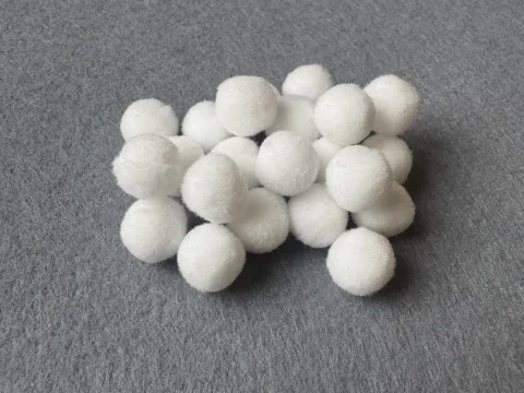 Бусины текстильные люкс - 1.5см (1000шт)