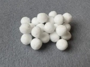 Намистини текстильні люкс - 1.5см (1000шт)